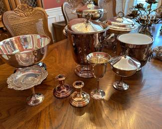 silverplate serving pieces