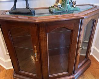 small credenza display