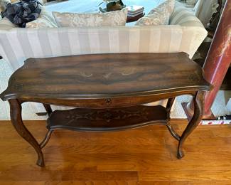 nice inlaid sofa table
