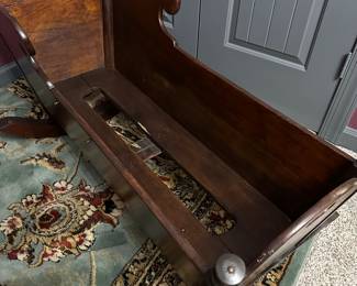 F36 - $65. Antique Cradle. 