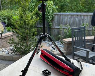 F236 - $80 Tripod Manfrotto brand