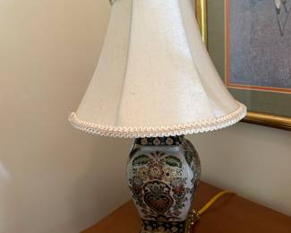 Table lamp in an Asian design