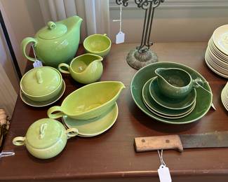 1950's ceramic tableware