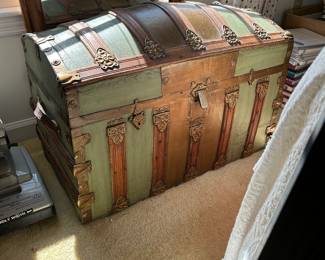 Another excellent steamer trunk - restored