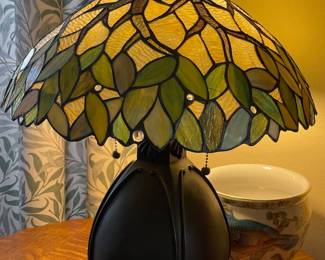 Modern Reproduction Tiffany Style Table lamps