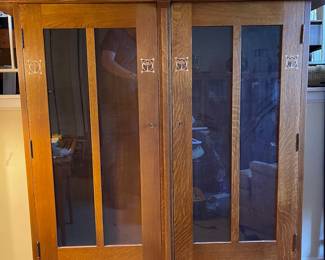 NEW STICKLEY ELLIS INLAY BOOKCASE Never Used !