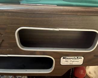 Minnesota Fats Pool Table