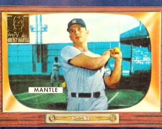 1996 Topps Mantle 5 Mickey Mantle 1955 Bowman