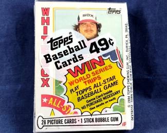 1984 Topps Baseball Cello Pack Factory Sealed Possible Mattingly Rookie
