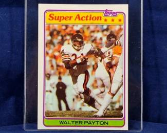 1981 Topps 202 Walter Payton SA