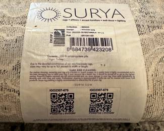 Surya Indigo Collection Area Rug - 6'7 x 9