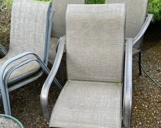 Assortment of Patio Chairs