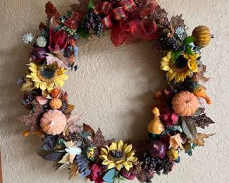 Fall Themed Wreath