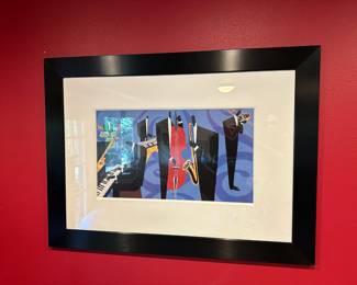 Framed & Matted Print "A Concerted Effort" by Darryl Daniels