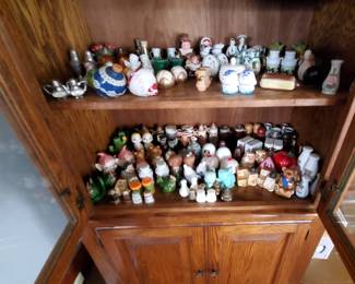 Large Collection of Vintage Salt and Pepper Shakers: $2 a set!!!!