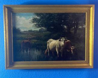 Hays, George Arthur, "Cows in the Meadow"