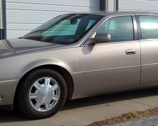 2004 Cadillac Deville Car, VIN 1G6KD54Y94U125980, Mileage Showing On Odometer 192,118