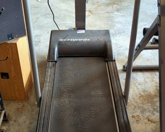 Schwinn 5210P Electric Treadmill, 50" x 30" x 66"