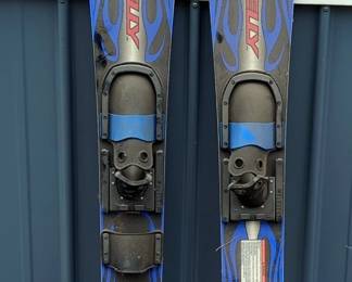 Connolly Super Sport Combo Water Skis, 54" Long, And Rope Towing Triangle