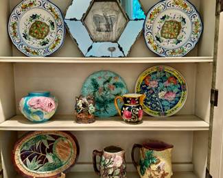 Majolica and other fine accessories