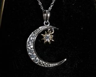 MOON AND STAR NECKLACE 