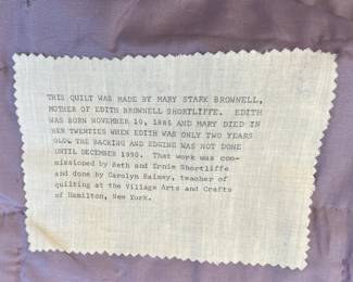 Antique Quilt Late 1800's-early 1900's