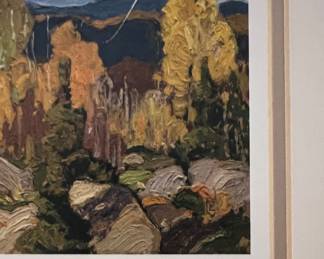 ART by Franklin Carmichael Autumn Orillia