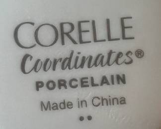 Corelle Coordinates Porcelain 