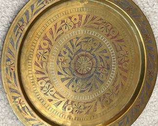 Brass Decorative Plate 