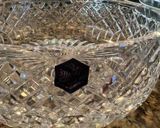 Crystal Bowl Stuart 