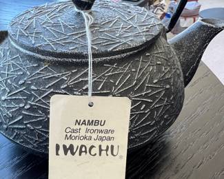 NAMBU Cast Ironware Morioka Japan IWACHU