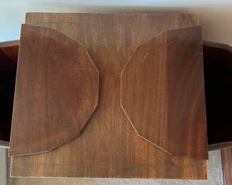 Federal Style Walnut Martha Washington Sewing Cabinet 