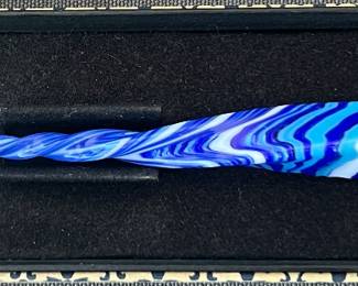 lo "stile" in vetro Murano Glass Ink Pen