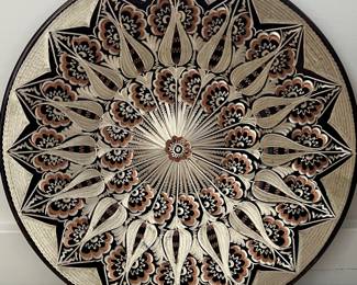 Handpainted, Etched, Mandala Decorative Bronze/Brass/Copper ...