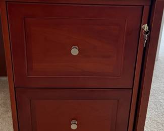 Copenhagen Jesper Office Suite:Copenhagen Office Cherry Desk 71x32x29
Crescent Desk Cherry 71x32/44x29
Lateral File Cherry 35.5x20x29
Mobile Pedestal w 2 File Drawers Cherry 