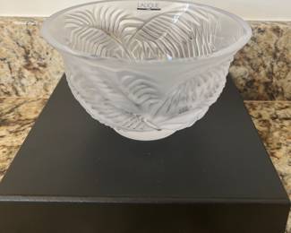 Lalique Bowl NIB