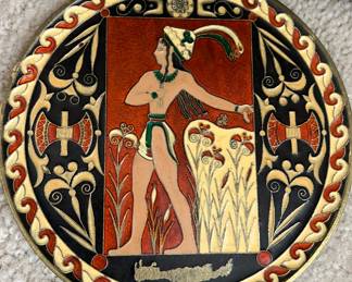 Egyptian Decorative Plate 