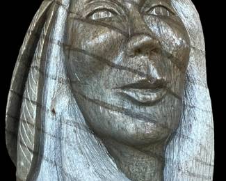 Small Bust by Loreen Henry Six Nations Ontario Canada 1994