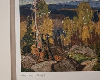 ART by Franklin Carmichael Autumn Orillia
