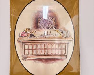 Print by Gary Patterson ' The Executive' 21" x 17"