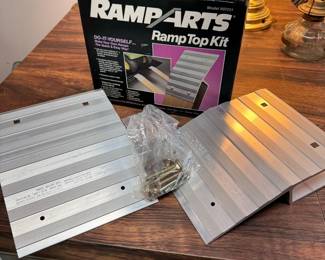 Ramparts ramp top kit (for use with 2" x 8" boards) comes with parts seen, appears unused 