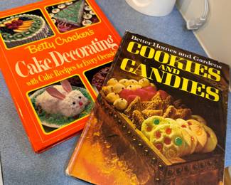 Two vintage cookbooks