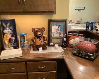 Sports and Character Memorabilia Items 