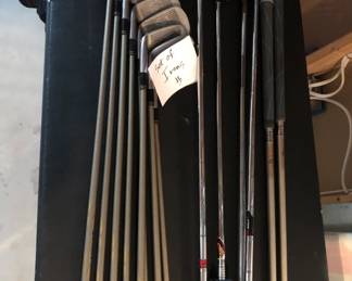 GOLF CLUBS IRONS & OTHERS