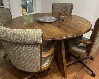 Custom Made Table and 4 chairs