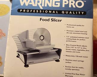 Waring Pro Food Slicer