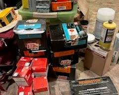 Various Nails and misc supplies