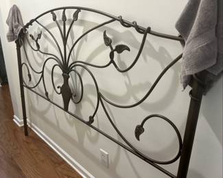 Wrought Iron Head board