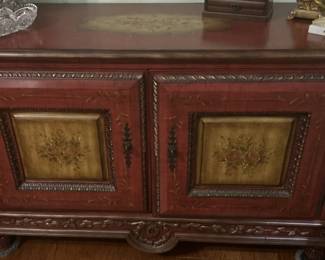 Red 2 Cabinet Chest