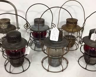 Antique Railroad Lanterns
